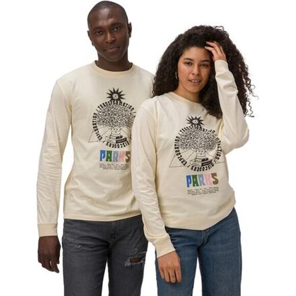 NWT Parks Project Tree Of Knowledge Long-Sleeve T-Shirt in Natural sz Small - Picture 2 of 6
